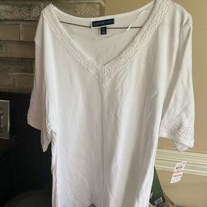 Karen Scott top -size 2x